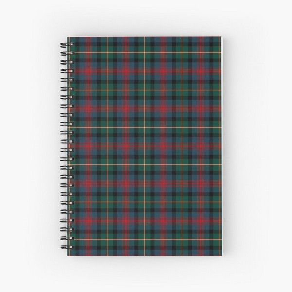 MacLennan tartan spiral notebook