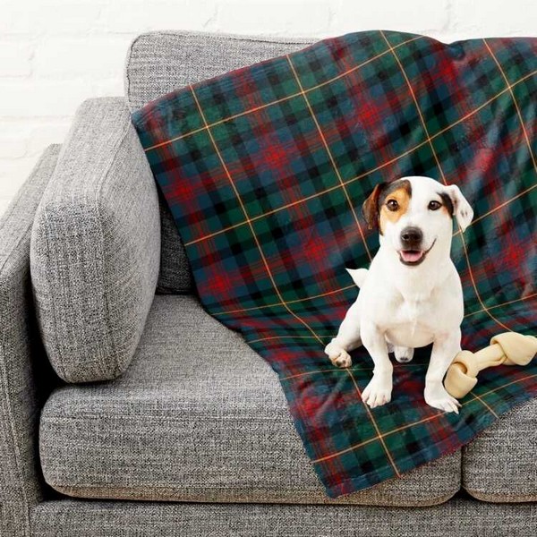 MacLennan tartan pet blanket