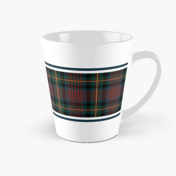 MacLennan tartan tall mug