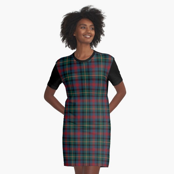 MacLennan tartan tee shirt dress