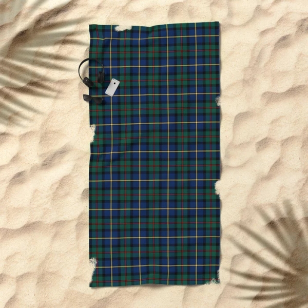 Clan MacLeod of Skye Tartan Beach Towel