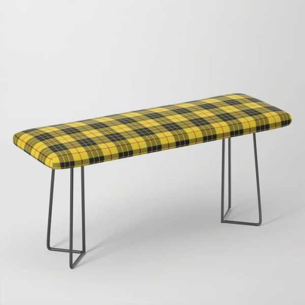 MacLeod tartan bench