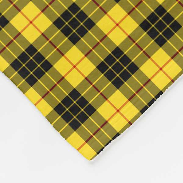 MacLeod tartan fleece blanket