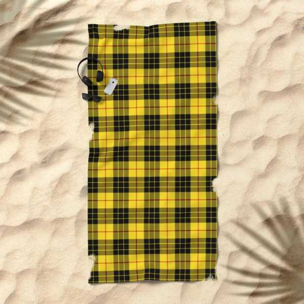 MacLeod tartan beach towel