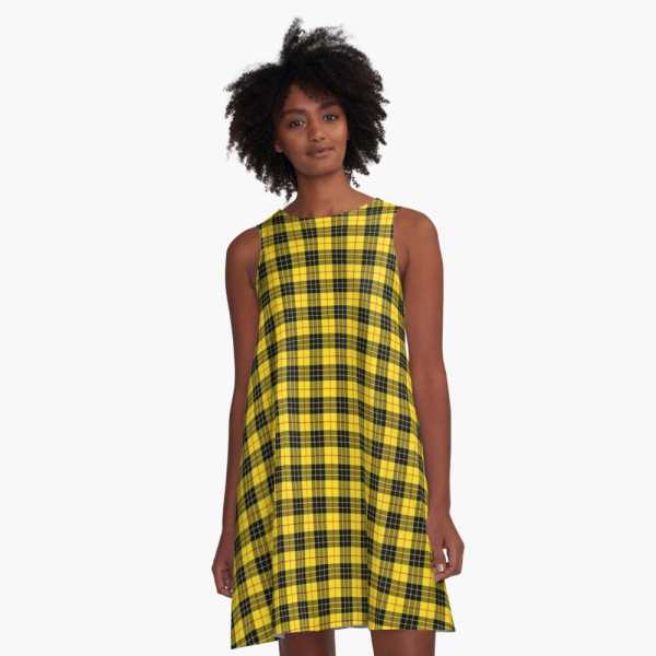 MacLeod tartan a-line dress