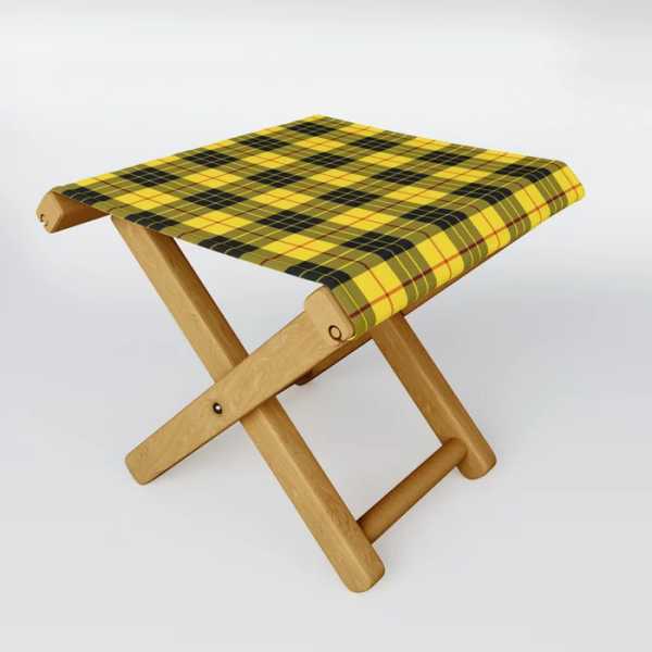 MacLeod tartan folding stool