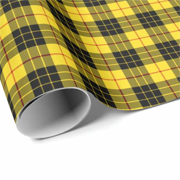 MacLeod tartan wrapping paper