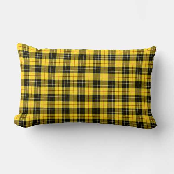 MacLeod tartan lumbar cushion