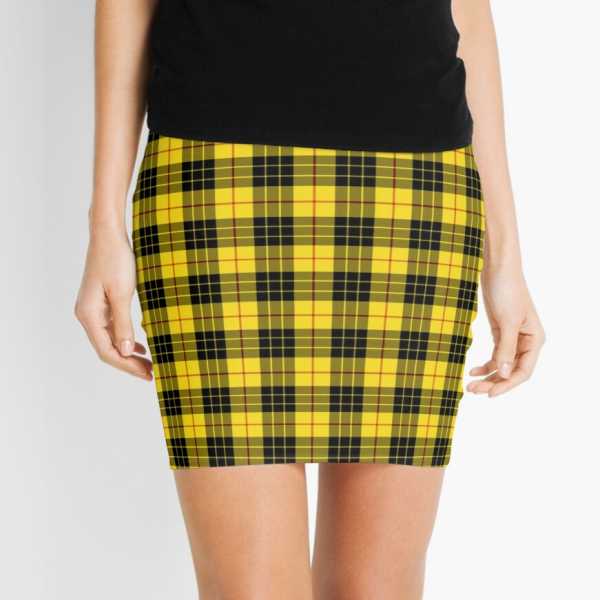 MacLeod tartan mini skirt