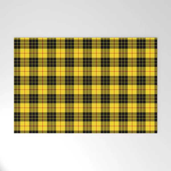 MacLeod tartan welcome mat