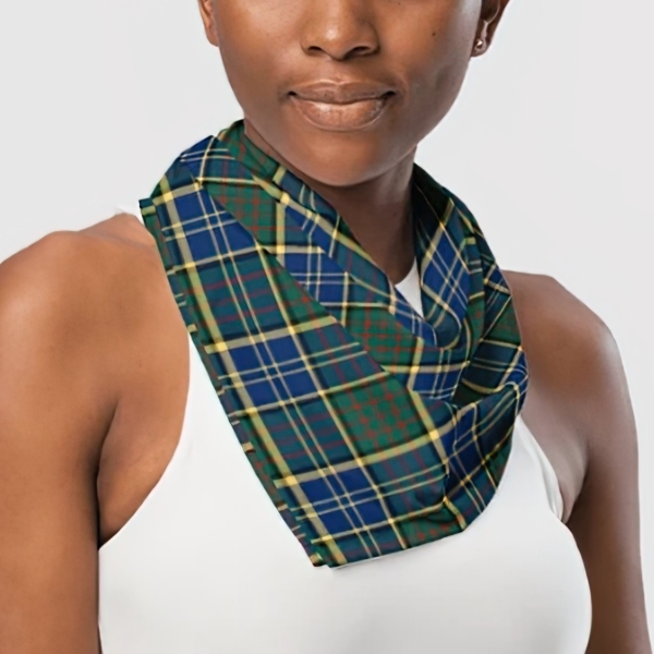 MacMillan tartan bandana with UPF protection