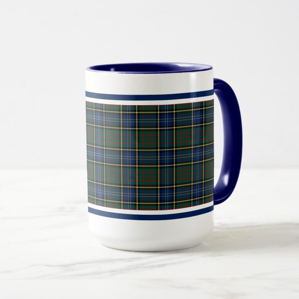 MacMillan tartan coffee mug