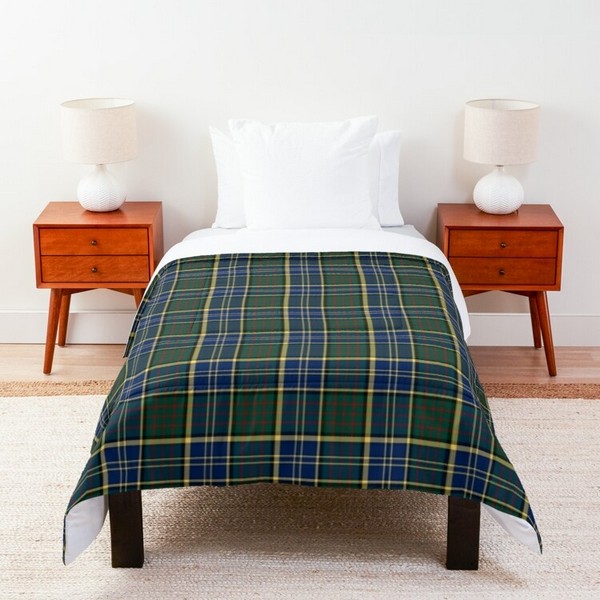 MacMillan tartan comforter