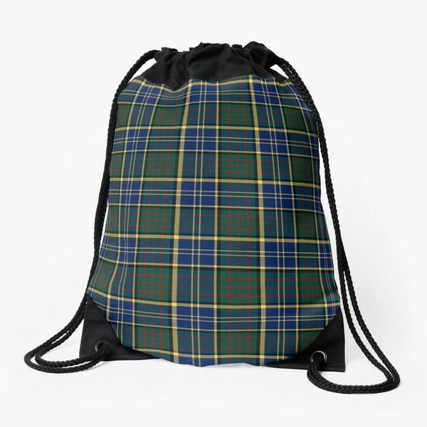 MacMillan tartan drawstring bag