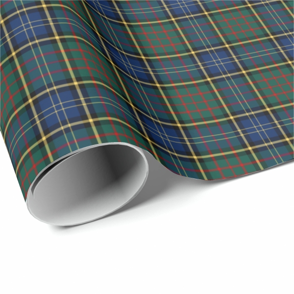 MacMillan tartan wrapping paper