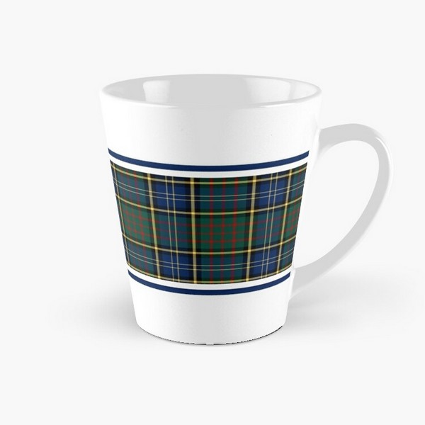 MacMillan tartan tall mug