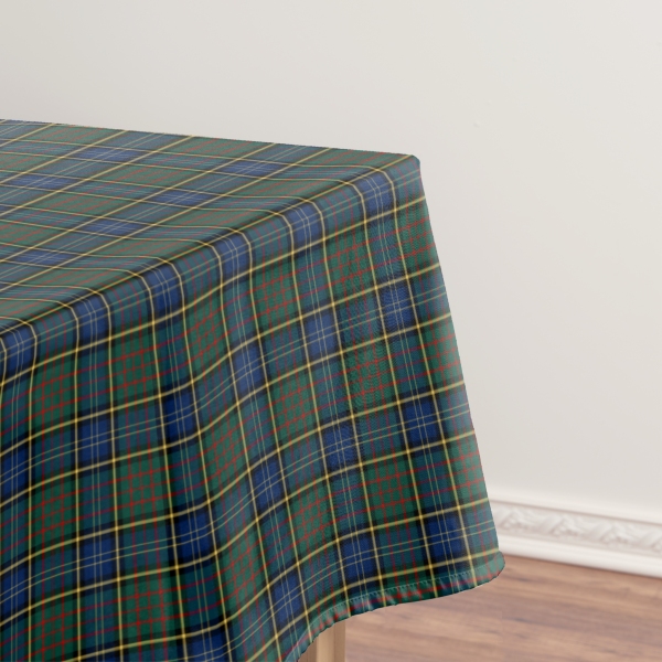 MacMillan tartan tablecloth
