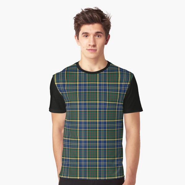 MacMillan tartan tee shirt