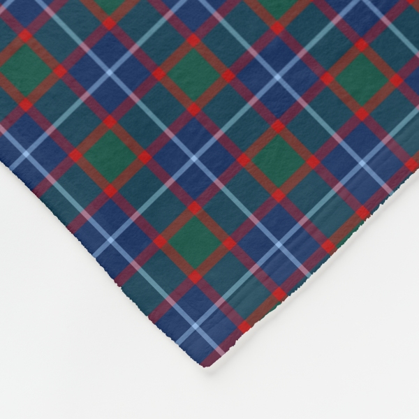 MacNab tartan fleece blanket