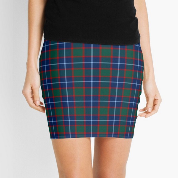 MacNab tartan mini skirt