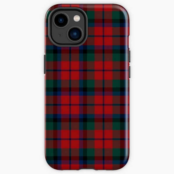 Clan MacNaughton Tartan iPhone Case
