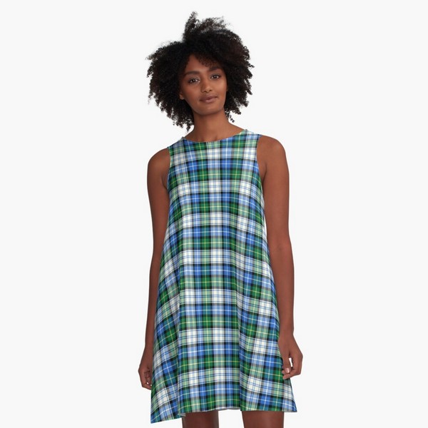 MacNeil Dress tartan a-line dress