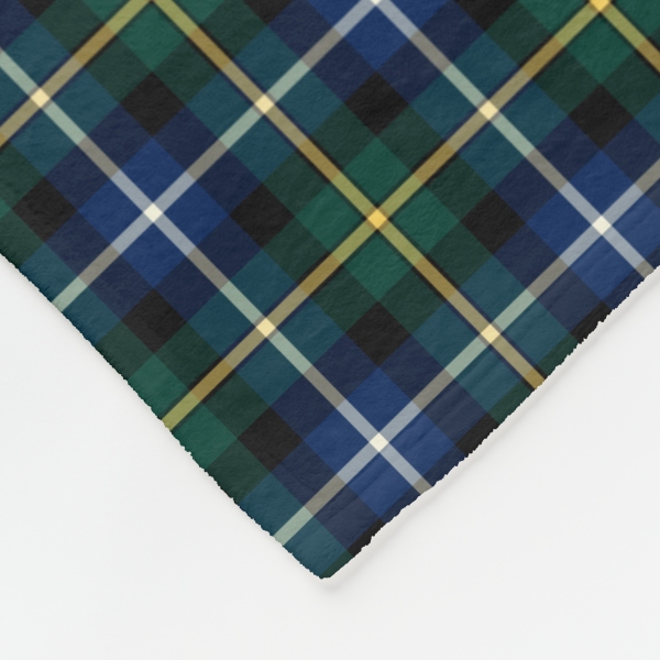 MacNeil tartan fleece blanket