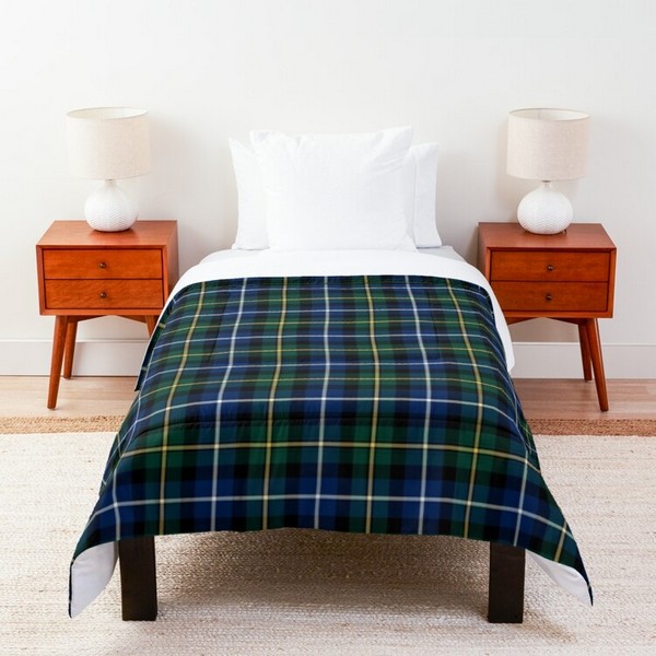 MacNeil tartan comforter