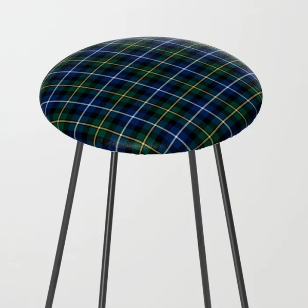 MacNeil tartan counter stool