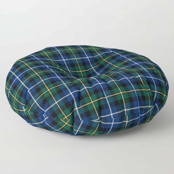 MacNeil tartan floor pillow