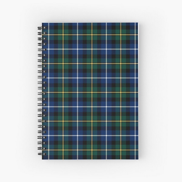 MacNeil tartan spiral notebook