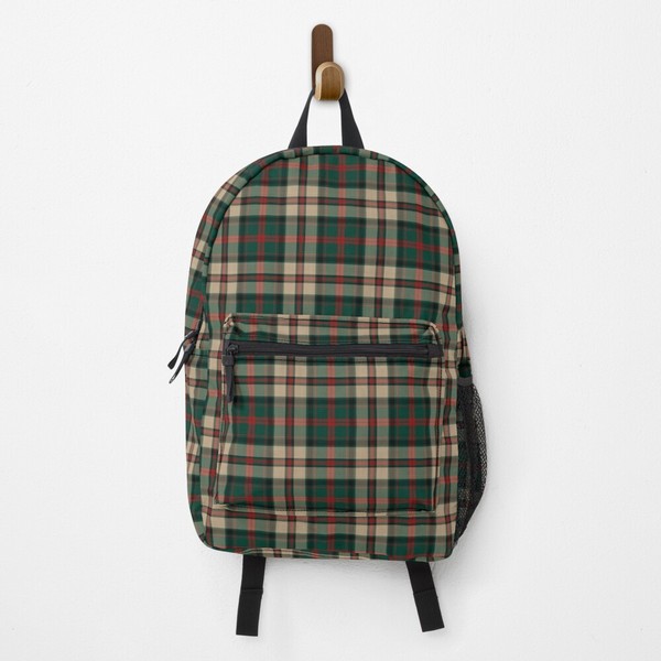 MacNeish Hunting tartan backpack