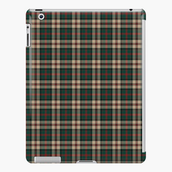 Clan MacNeish Hunting Tartan iPad Case
