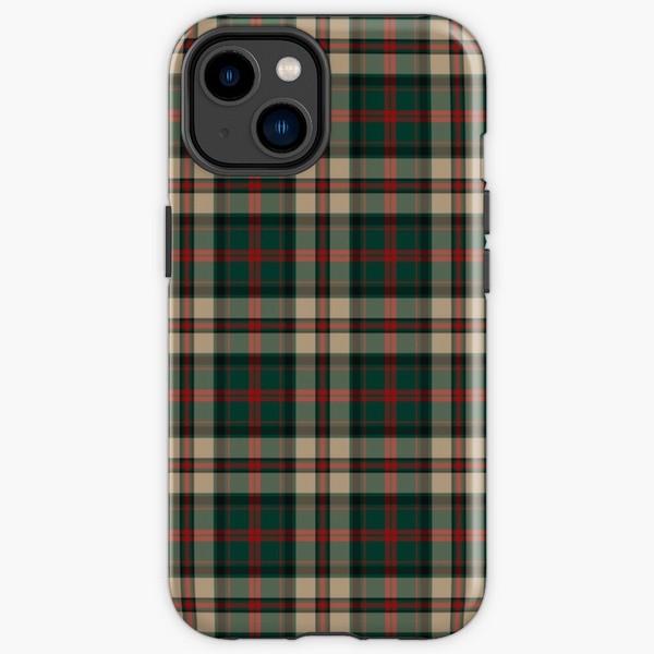 MacNeish Hunting tartan iPhone case
