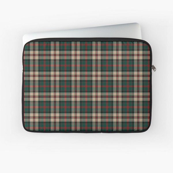 MacNeish Hunting tartan laptop sleeve