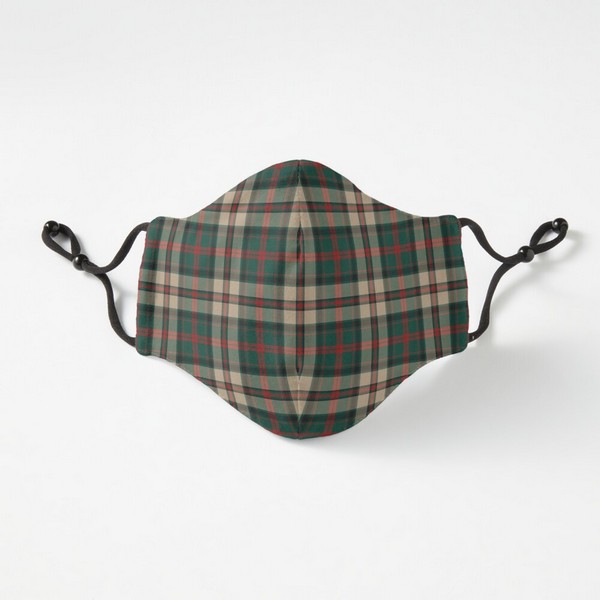 MacNeish Hunting tartan fitted face mask