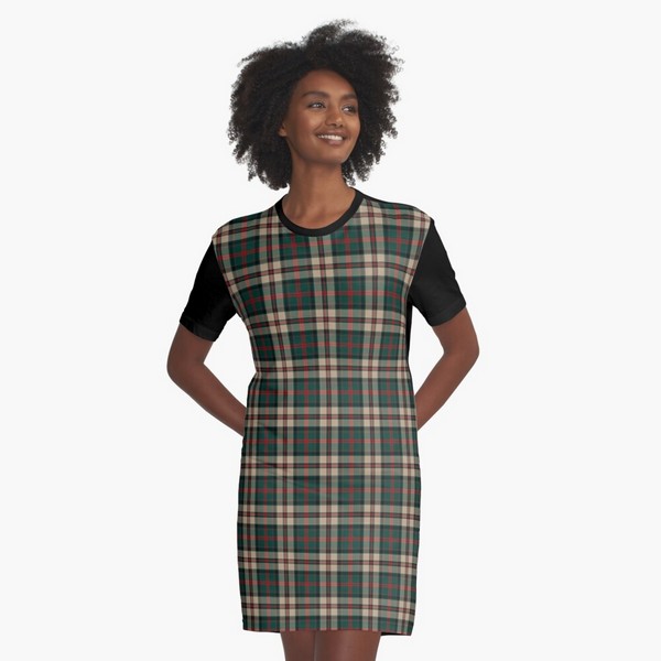 MacNeish Hunting tartan tee shirt dress