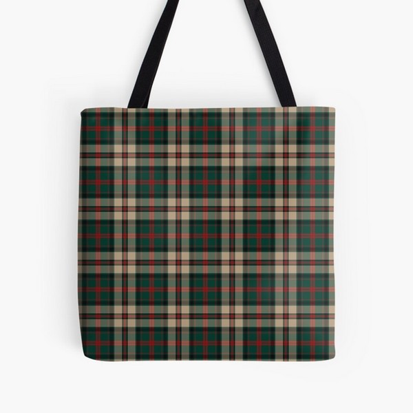 Clan MacNeish Hunting Tartan Tote Bag