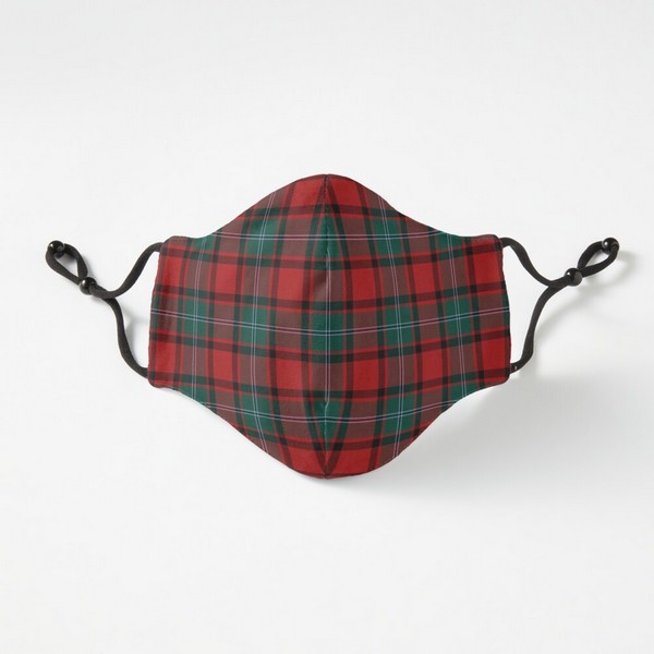 MacPhail tartan fitted face mask