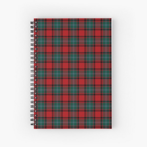 MacPhail tartan spiral notebook