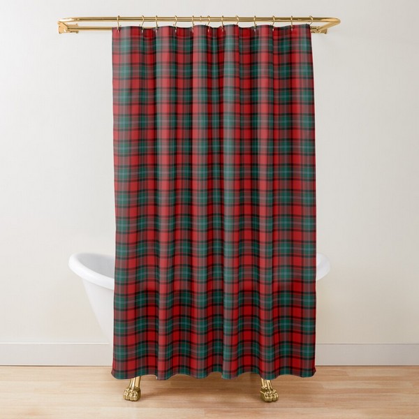 MacPhail tartan shower curtain