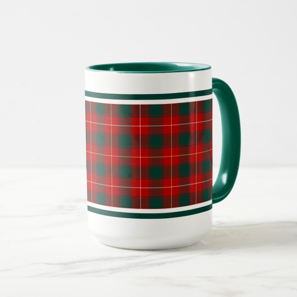Clan MacFie tartan coffee mug from Plaidwerx.com