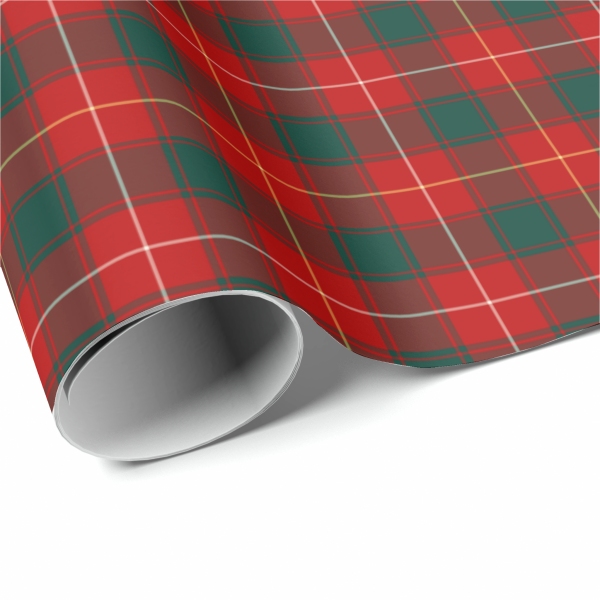 MacPhee tartan wrapping paper