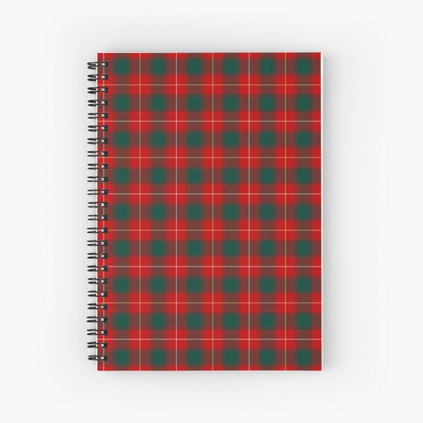 MacPhee tartan spiral notebook