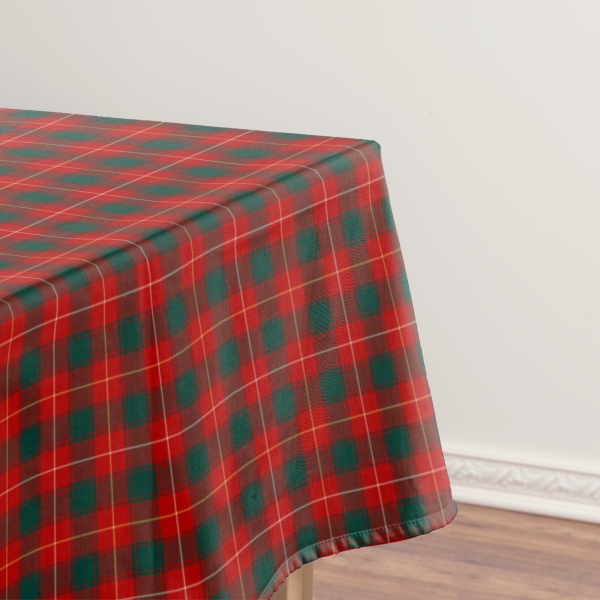 MacPhee tartan tablecloth