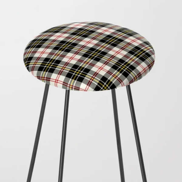 Clan MacPherson Dress Tartan Counter Stool