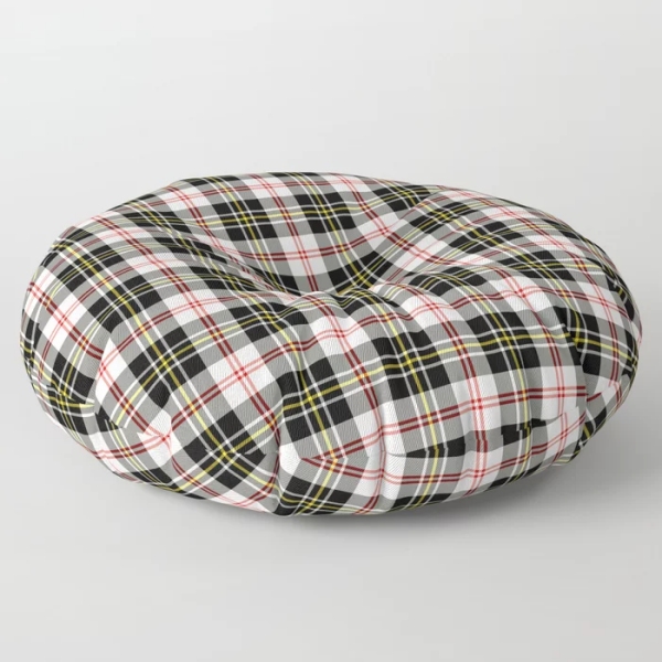 Clan MacPherson Dress Tartan Floor Pillow
