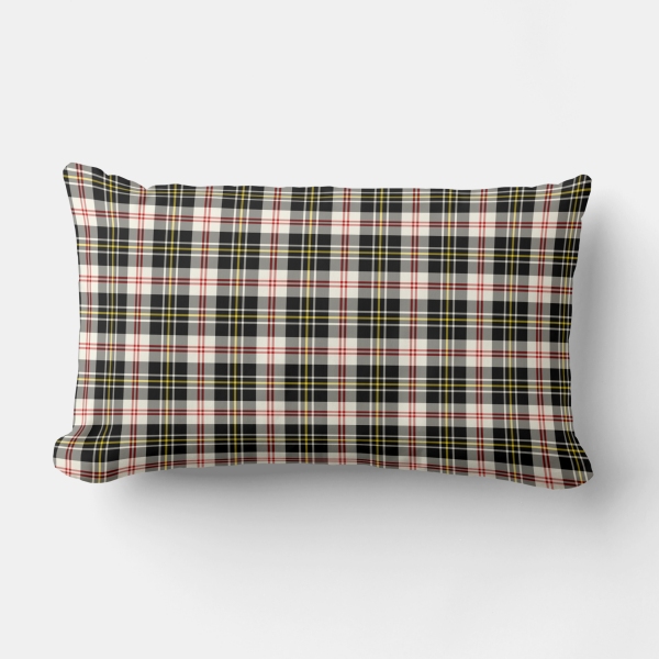 MacPherson Dress tartan lumbar cushion