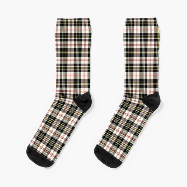 MacPherson Dress tartan socks