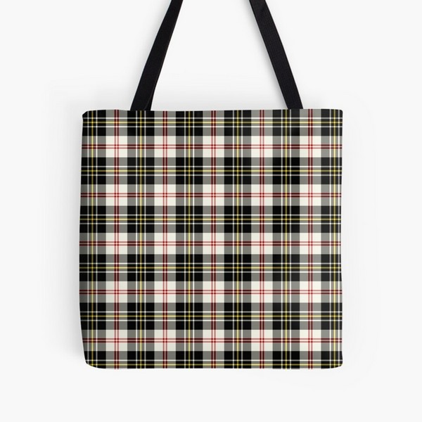 Clan MacPherson Dress Tartan Tote Bag